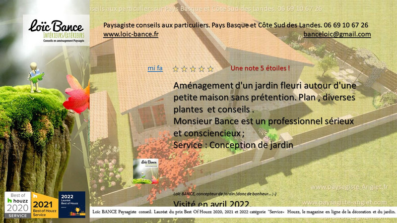 Paysagiste Anglet notations clients